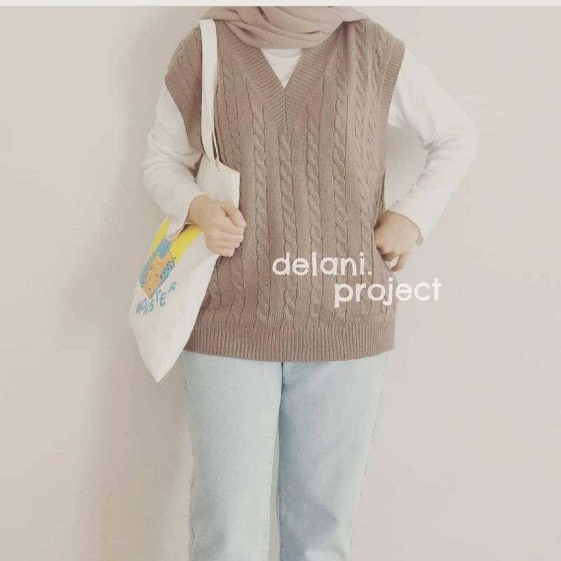 Arthur Vest Knit Delani.Project