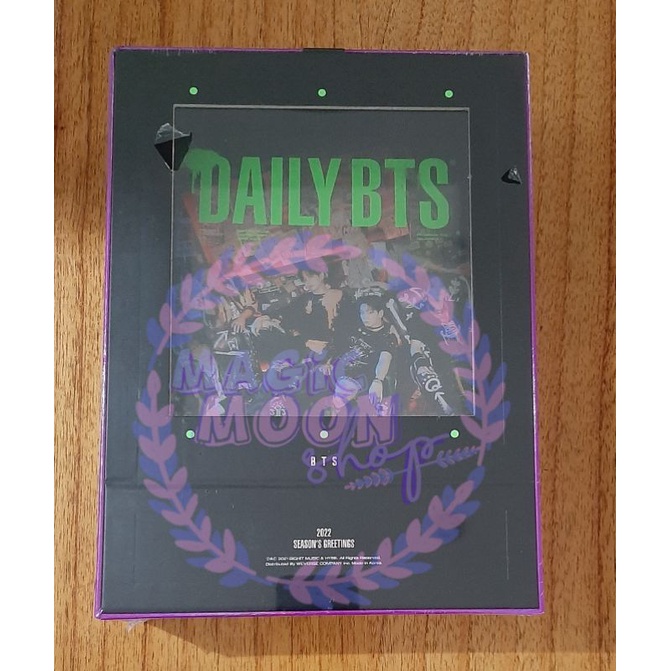 READY (DAMAGE BOX)BTS SEASON GREATINGS 2022(TOLONG BACA DESK)