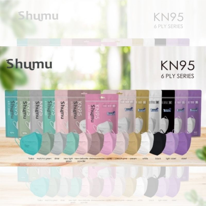Masker KN95 SHUMU 6ply