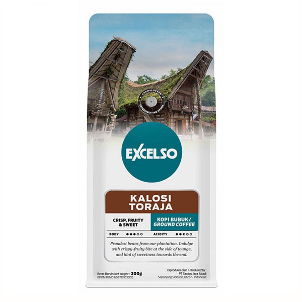 

Excelso Kalosi Toraja Bubuk 200G