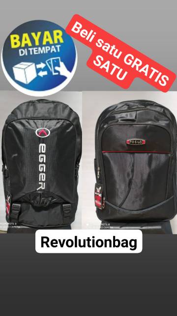 RANSEL BELI SATU GRATIS SATU ( HARGA GLOSIR)TAS KANTOR-TAS KERJA-TAS MUDIK