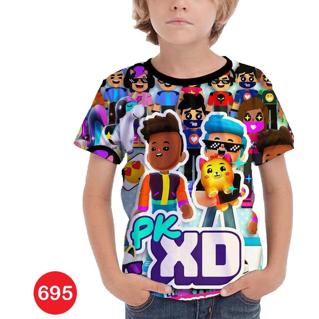 Baju PK XD Baju Game Anak #COWO-695