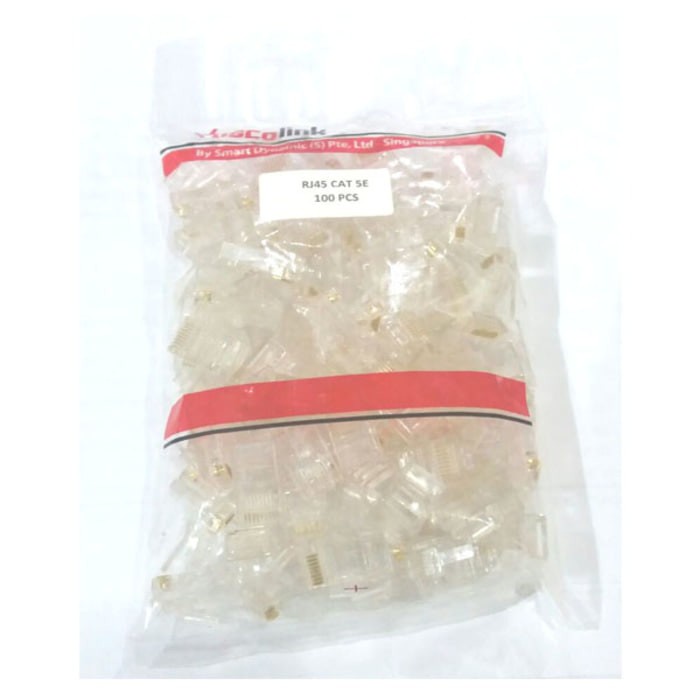 Connector RJ45 UTP Cat 5 Vascolink Isi 100 PCS Vascolink JST