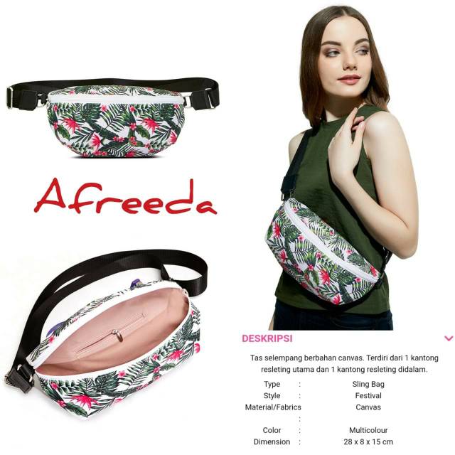 Tas Waistbag Riyu Dusty Bag Sophie Martin Paris Shopee Indonesia