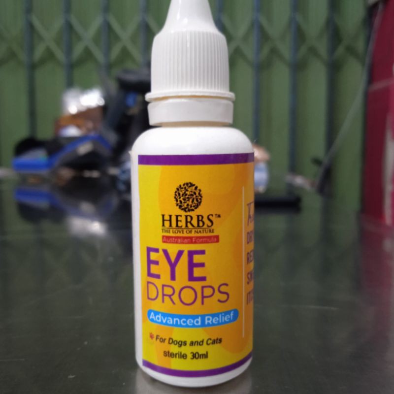 Herbs Eye Drop 30ml Cat &amp; Dog~Obat Tetes Mata Kucing Anjing