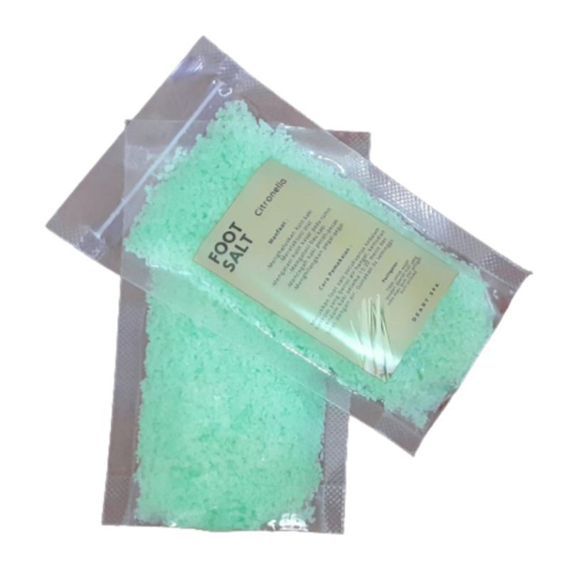 Bath Salt CITRONELLA | Foot Salt | Garam Kaki | Garam Mandi Spa | Garam Spa | Pedicure | Garam Aroma