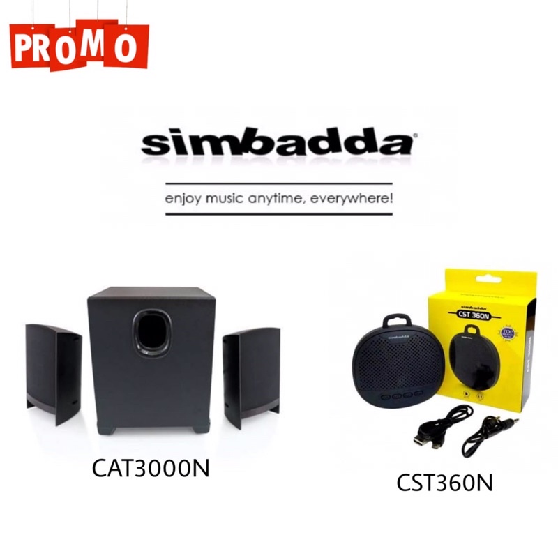 Promo Paket Speaker Simbadda Cst3000n + Cst360n