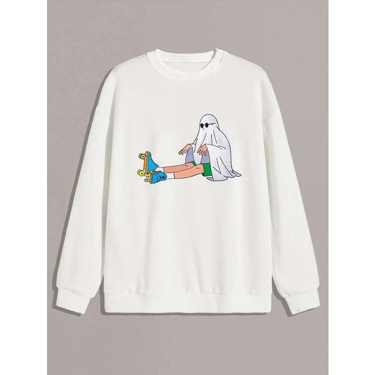 Aesthetic trickster Basic Sweater II Aesthetic trickster Sweater Crewneck Sz M - XL ( Pria &amp; Wanita )