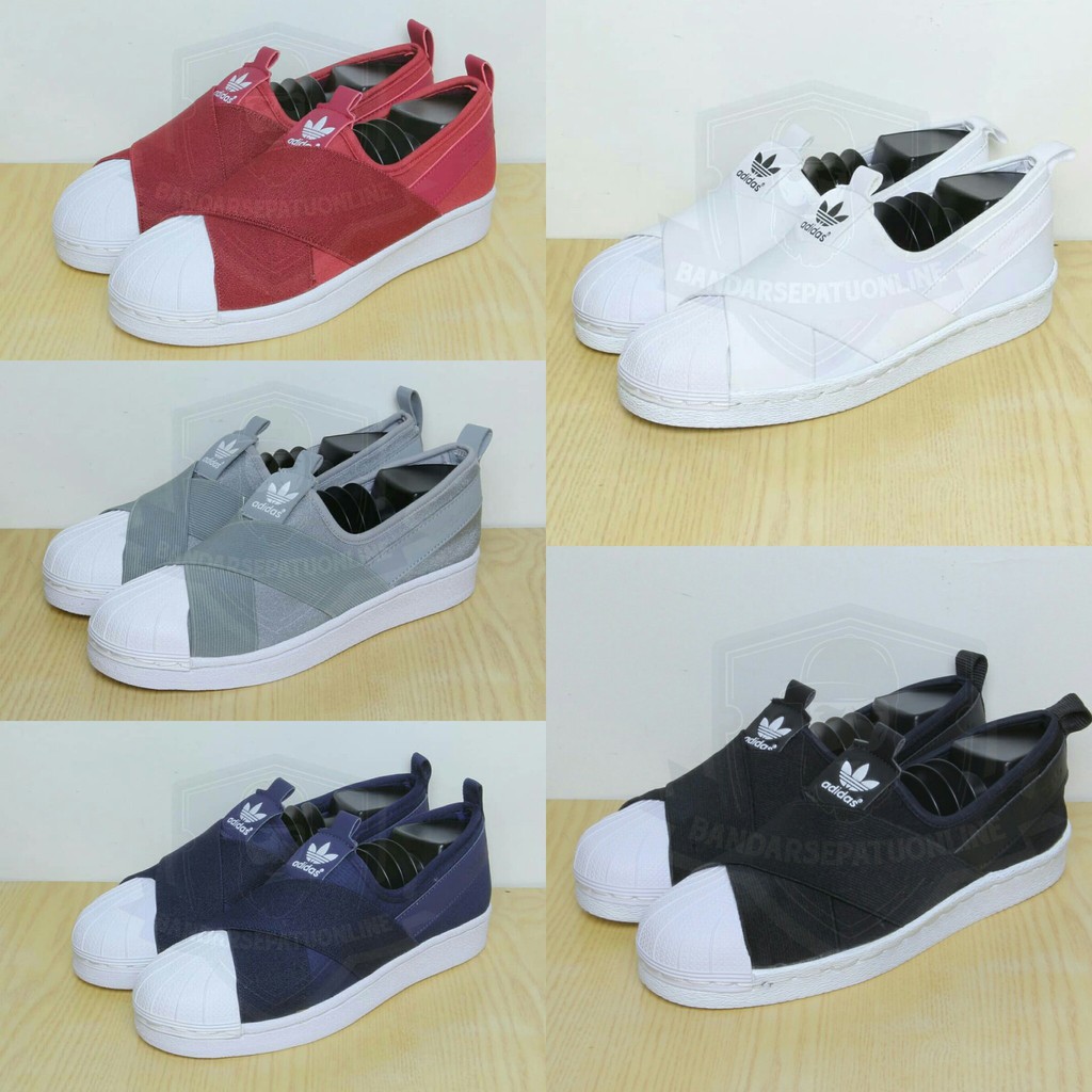 [GRADE ORIGINAL] Adidas Slipon Wanita Superstar IMPORT