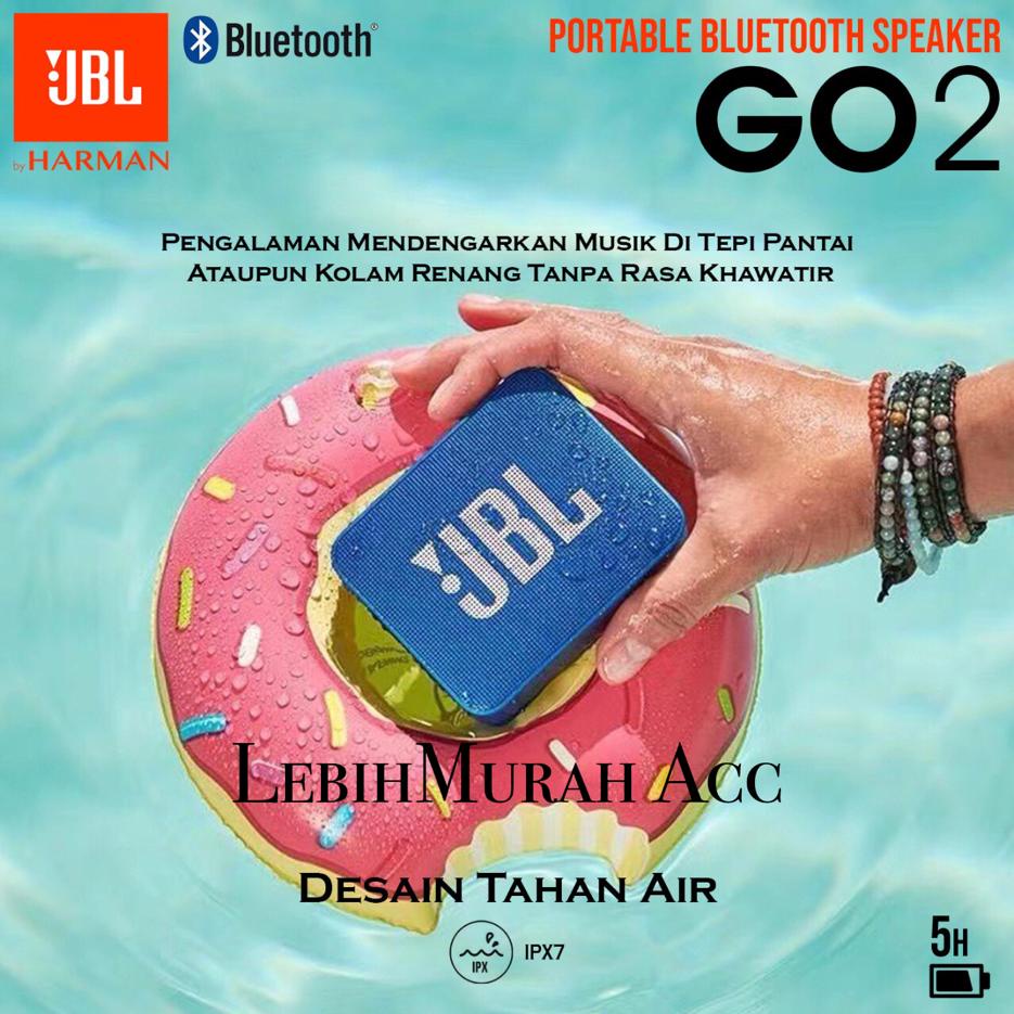 JBL GO2 Bass Speaker Bluetooth MINI GO2 Wireless Portable Support Aux/FM/USB/MEMORY