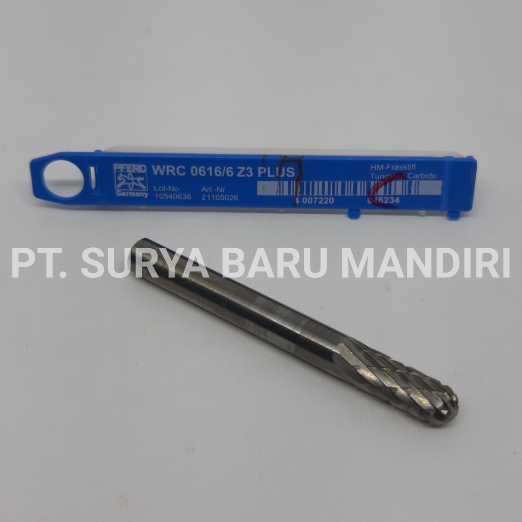 PFERD TC BURRS WRC 0616/6 CARBIDE ROTARY BURR TUNGSTEN CARBIDE