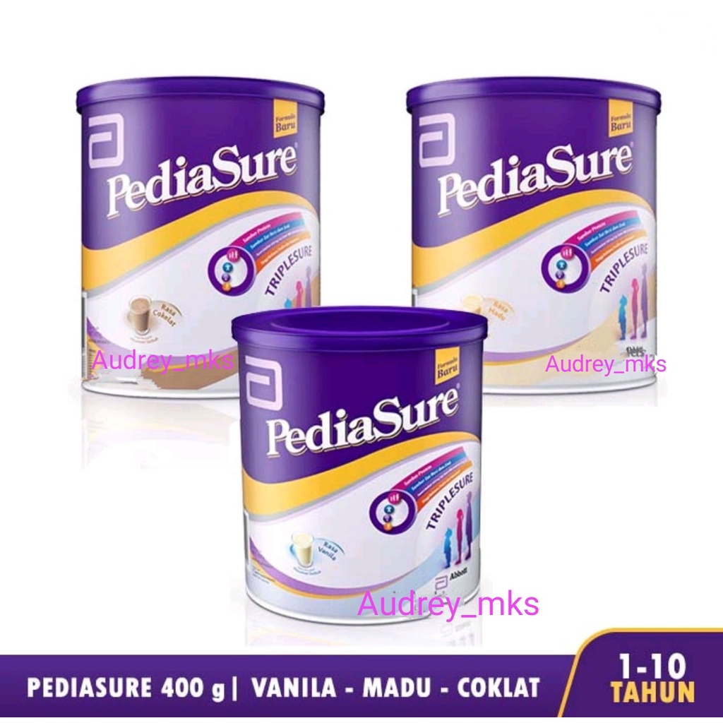 Pediasure Vanila Madu Coklat 400 Gram / 400gr / New Pediasure