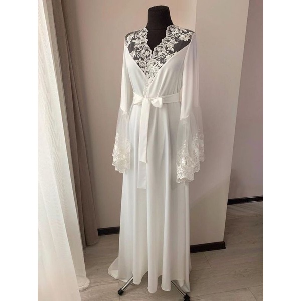 Anora robe by kirana || robe || kimono lace || kimono wedding || bridesmide || kimono pengantin