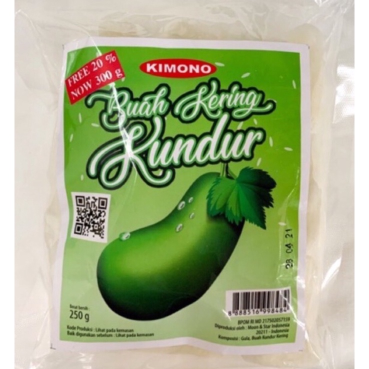 

BUAH KERING KUNDUR 250gr
