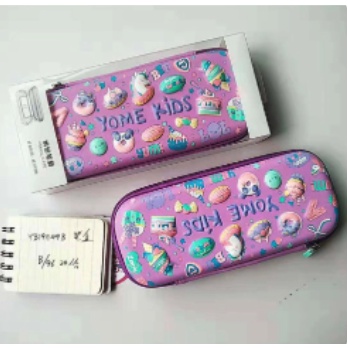 YOME KOTAK PENSIL EVA Hardcase ANIMAL World waterproof