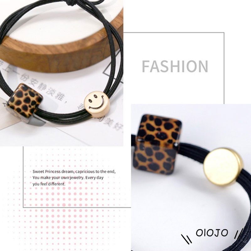 Fashion Korea Kepribadian Fashion Baru Aksesoris Rambut Leopard - Ol