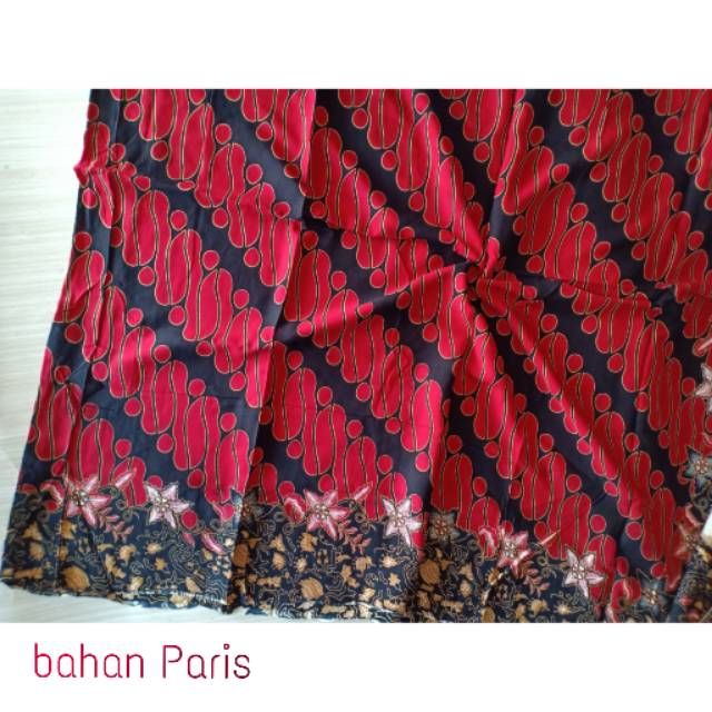 Batik Paris parang merah