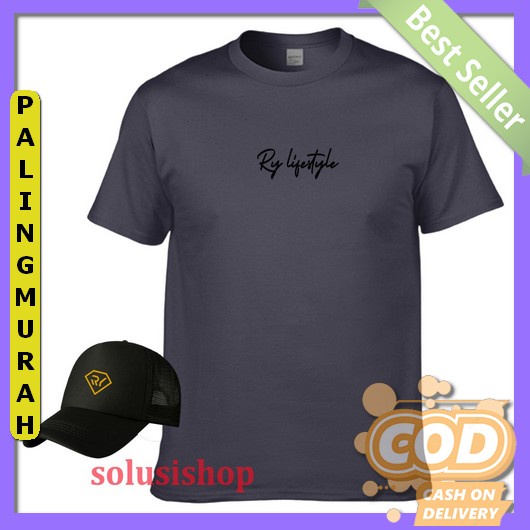 Baju Kaos Pria Distro Terbaru 2022 Kaus Trend Casual Tebal Murah Aesth Kaos Pendek Ry Lifestyle Mo