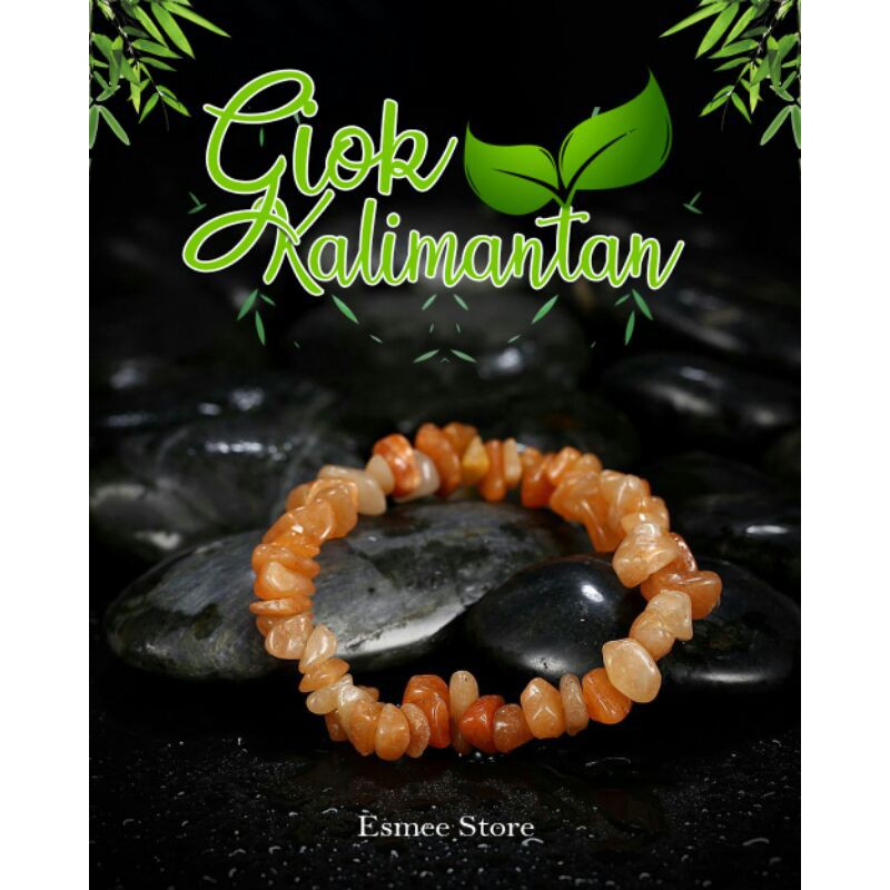 Gelang Giok Krikil Kalimantan