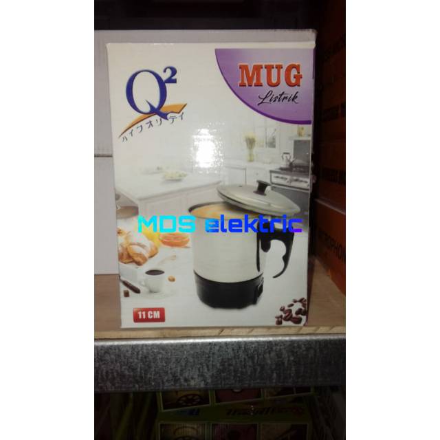 Mug Listrik Stenlis Q2 11CM Type 8011 / Muk Listrik serbaguna