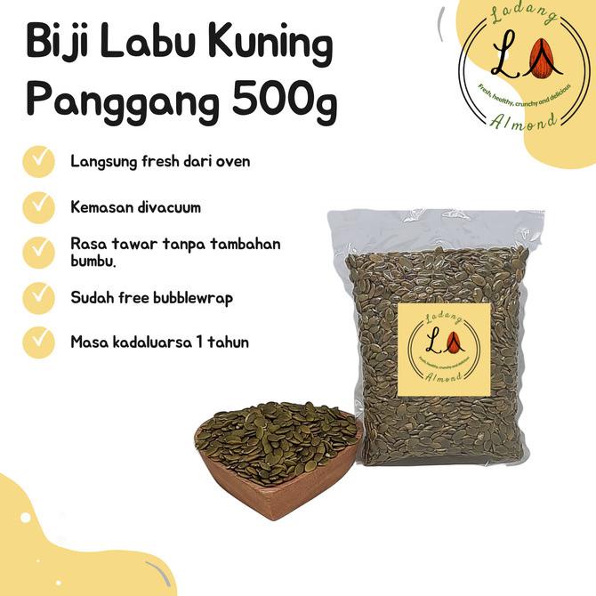 

Biji Labu Kuning Panggang 500g