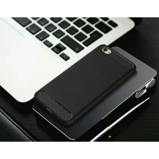 Soft case Vivo Y53 Case Slim Fit Carbon