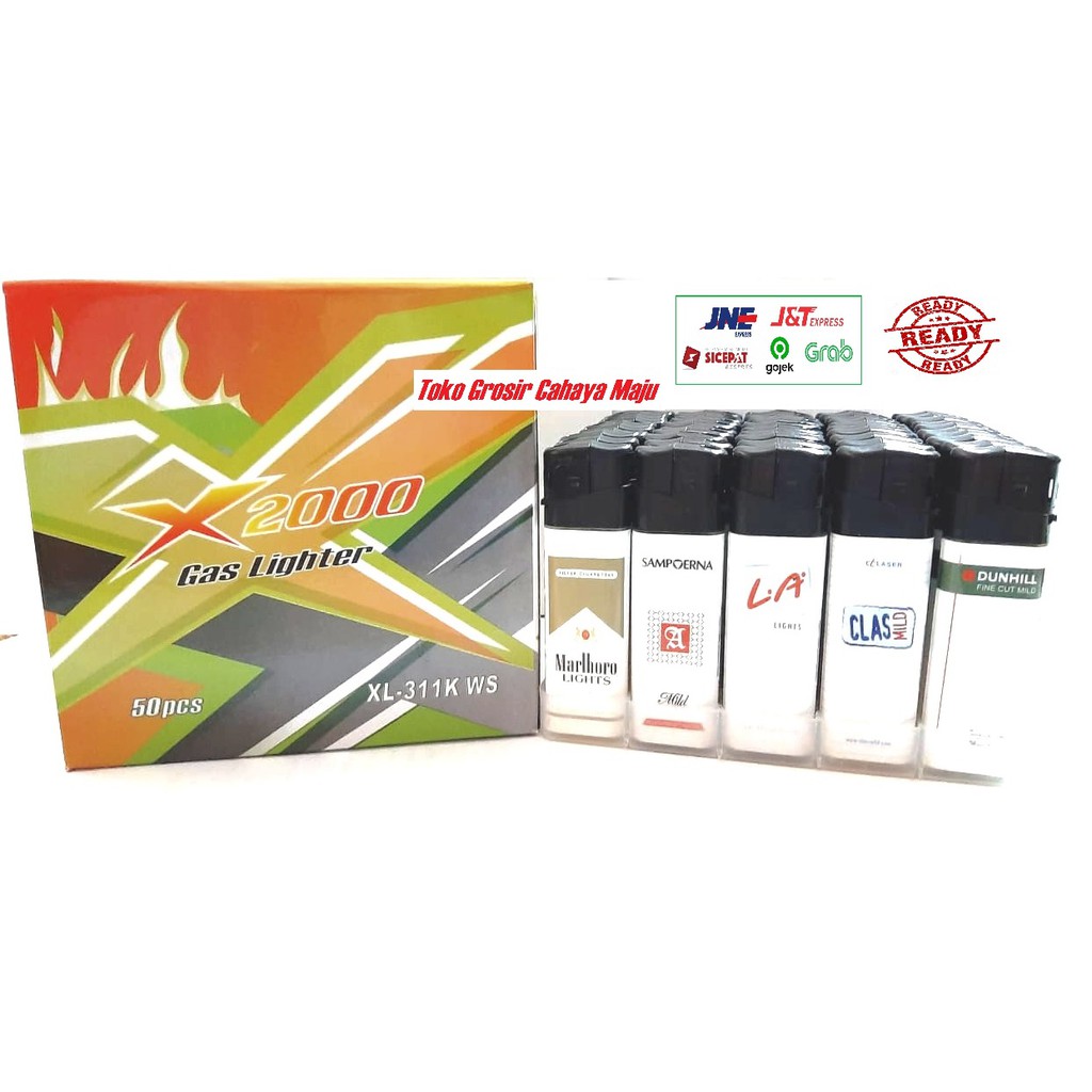 Korek Gas Murah Magnet Polos