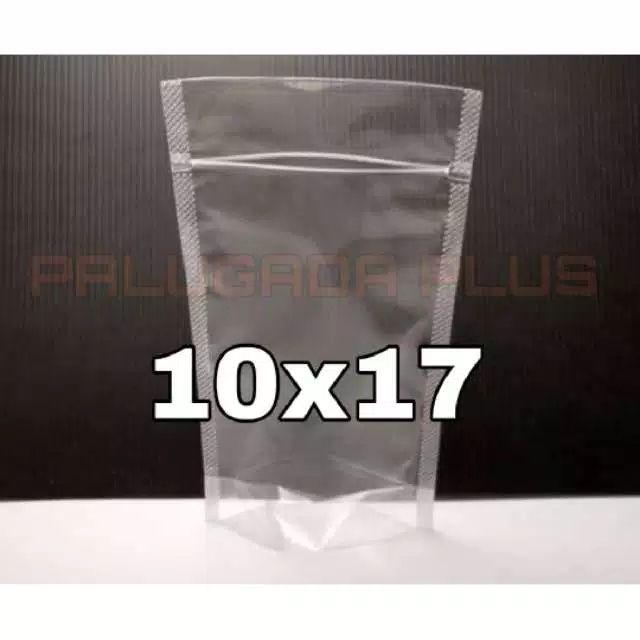 Plastik Standing Pouch 10x17 (isi 50 Lembar)
