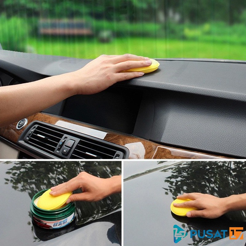 BUSA POLES MOBIL MOTOR - AC 83 - Busa Sponge Spon Spons  Alat Peralatan Poles Mini Perawatan Pembersih Polisher Bulat Body Lampu Eksterior Interior Cleaner Dalam Mobil Motor Murah Aplikator Cuci Wax Interior cleaner kendaraan