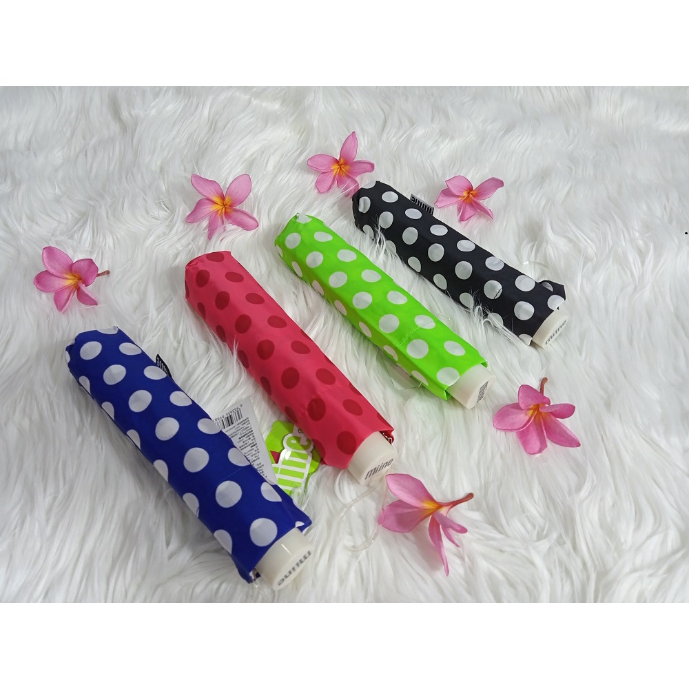 Payung Lipat 3 Pensil motif polkadot FANCY BEST QUALITY_L3-M001