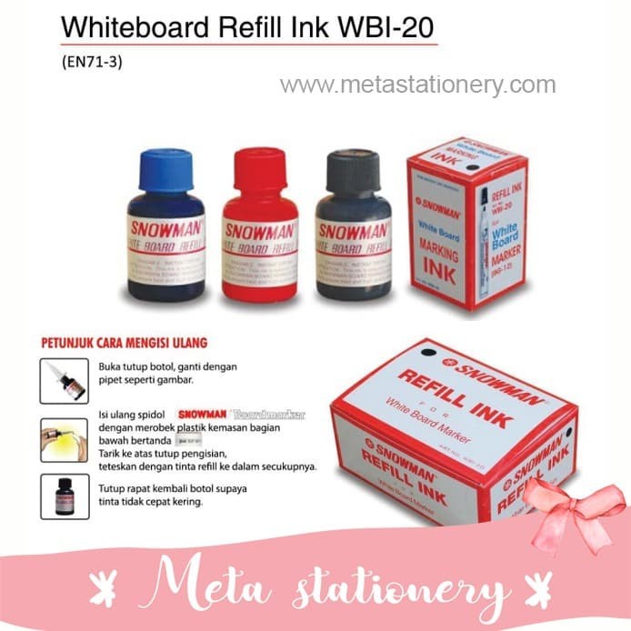 

Kusus Hari Ini Tinta Spidol Snowman Whiteboard Wbi-20 (1Pc) Hot Sale