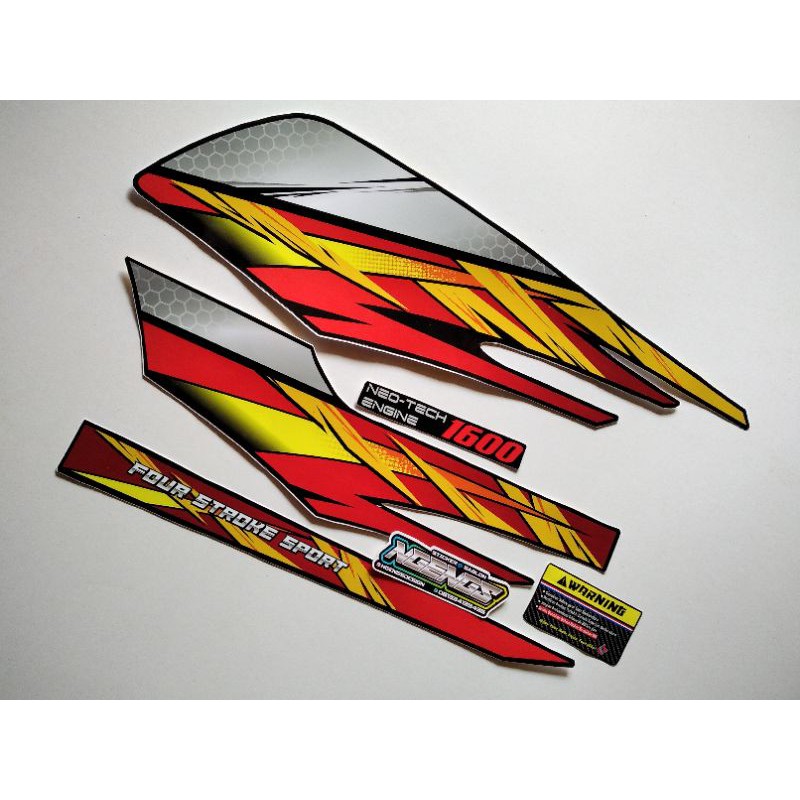 striping stiker GL MAX/PRO variasi std custom