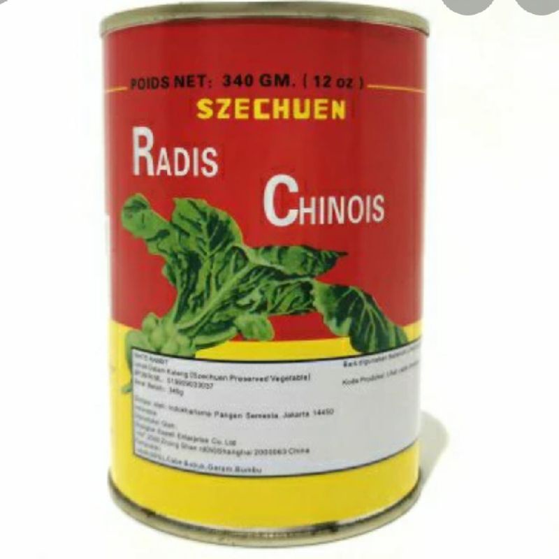 

lobak szechuen radis chinois 340gram