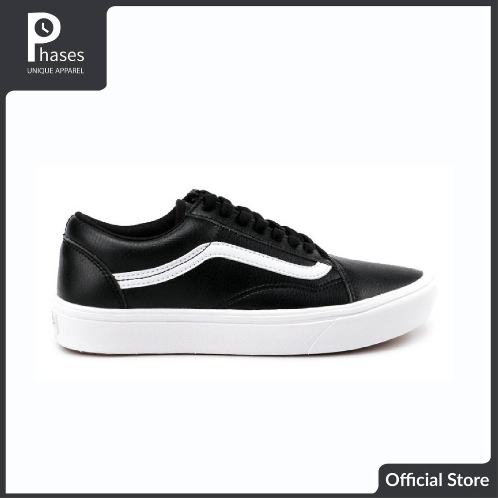 Vans Comfycush Old Skool Black Original with White Line