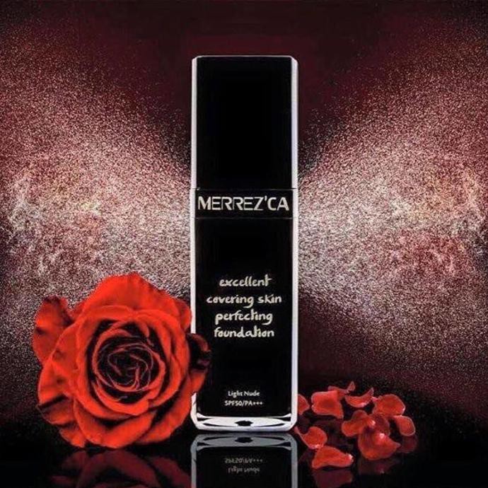 Hot Produk MERREZCA EXCELLENT COVERING SKIN PERFECTING FOUNDATION