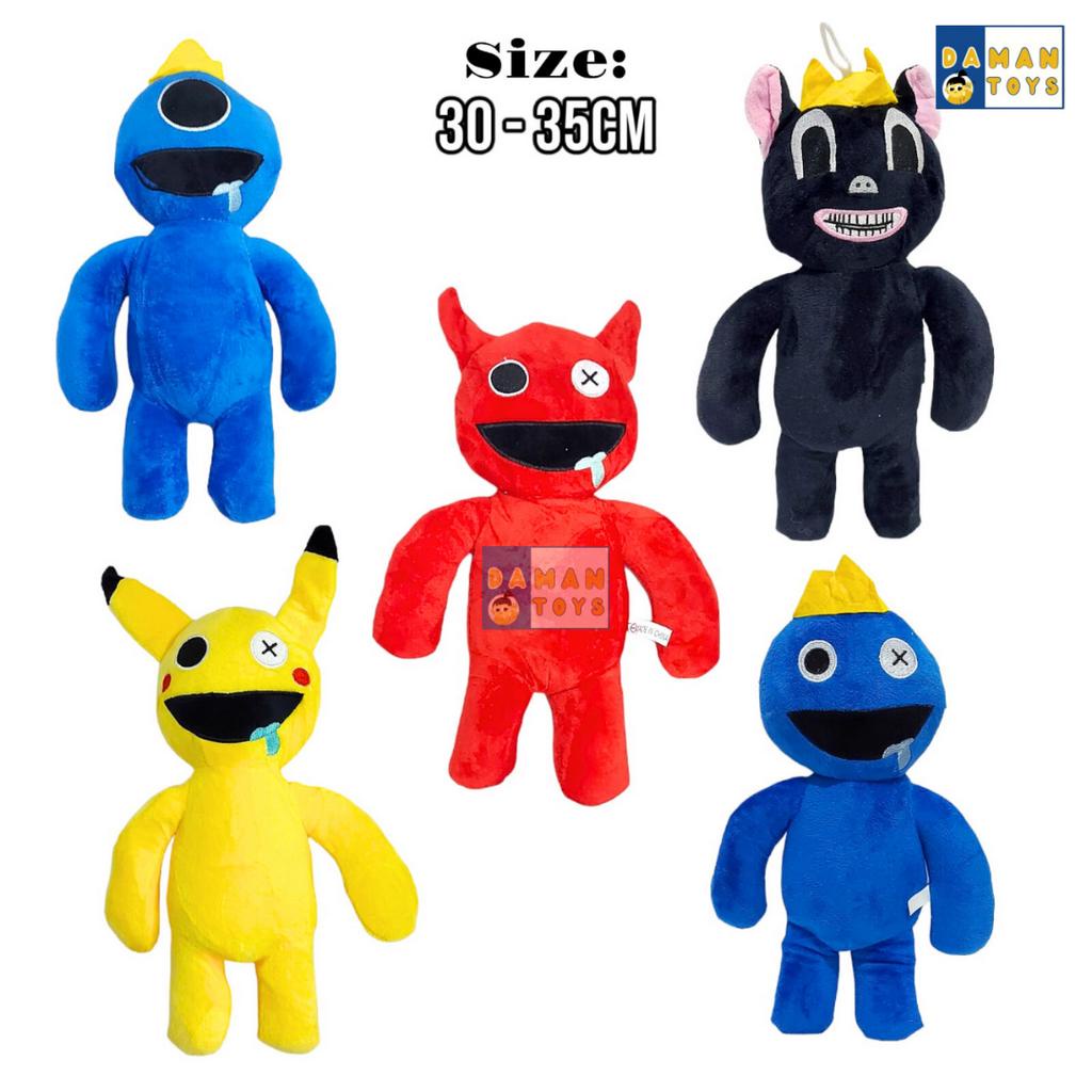 Boneka Rainbow Friends Roblox Black Cat Sirenhead Kualitas Bagus