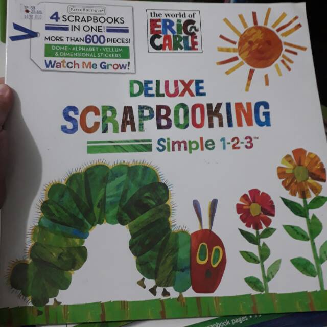 [Preloved]Deluxe Scrapbooking Eric Carle