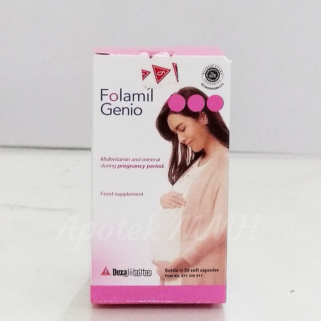 Folamil Genio 30 Kapsul Lunak