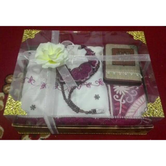 Mahar Premium Set Pernikahan Mukena Al-Qur'an