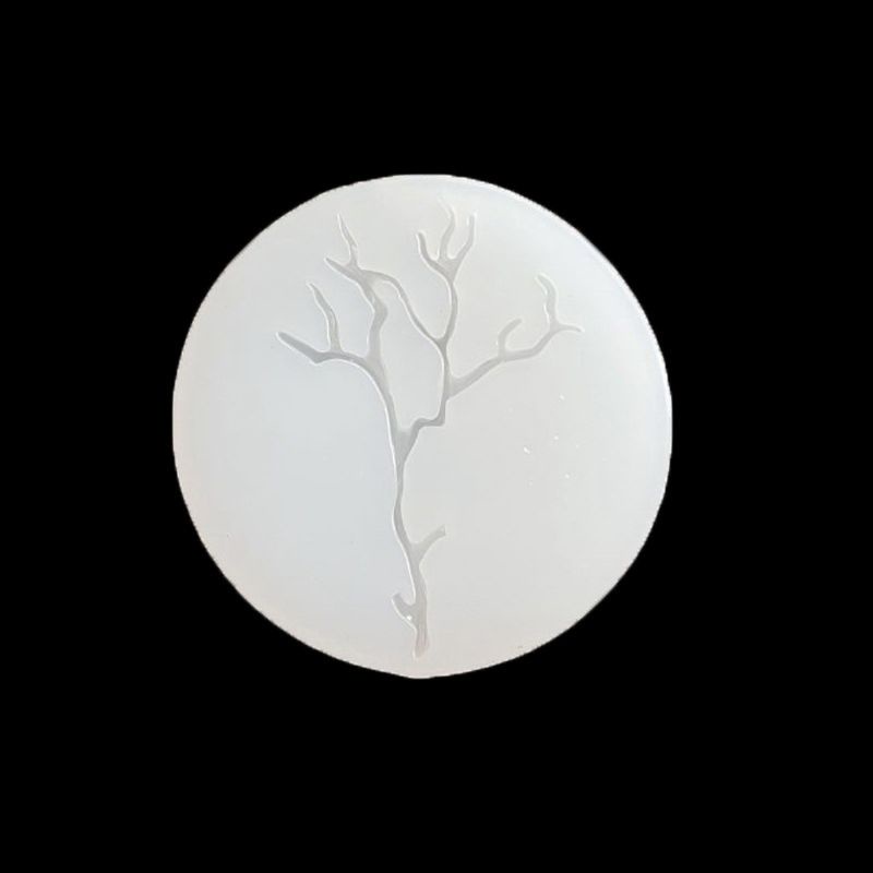 SIY  Leaves Branches Shape Epoxy Resin Casting Silicone Molds Jewelry Making Tools