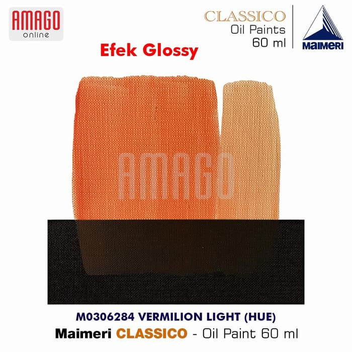 MAIMERI CLASSICO - OIL PAINT - VERMILION LIGHT - HUE - 60ML - M0306284