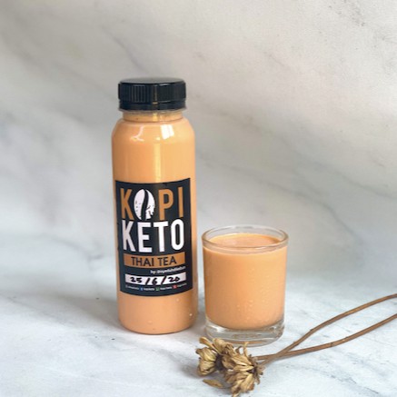 

Thai Tea by Kopi Keto 250ml / 500ml / 1 liter | Low carb, diet keto, debm, diabet friedly