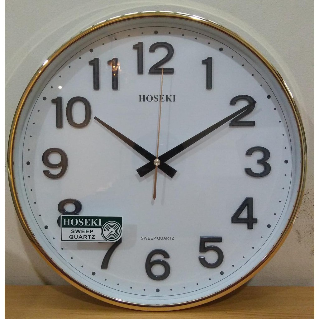 Jam Dinding Elegan / Wall Clock Hoseki H-9414