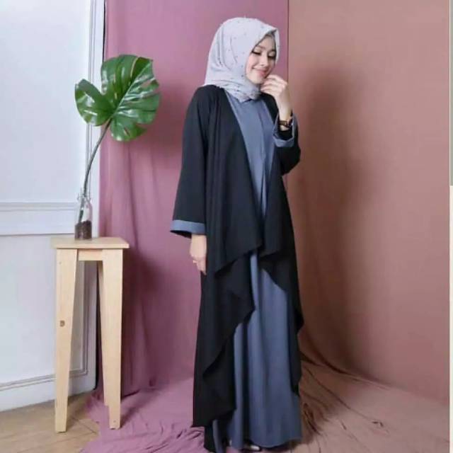 GAMIS AZKIA DRESS ABAYA GAMIS TERBARU ABAYA AZKIA