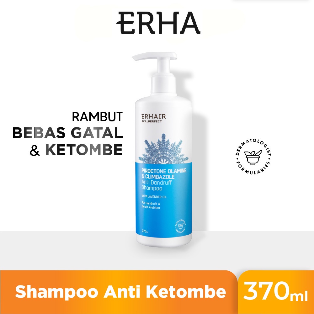 ERHAIR Scalperfect Anti Dandruff Shampoo 100ml 250ml 370ml - Sampo Anti Ketombe &amp; Seboroik