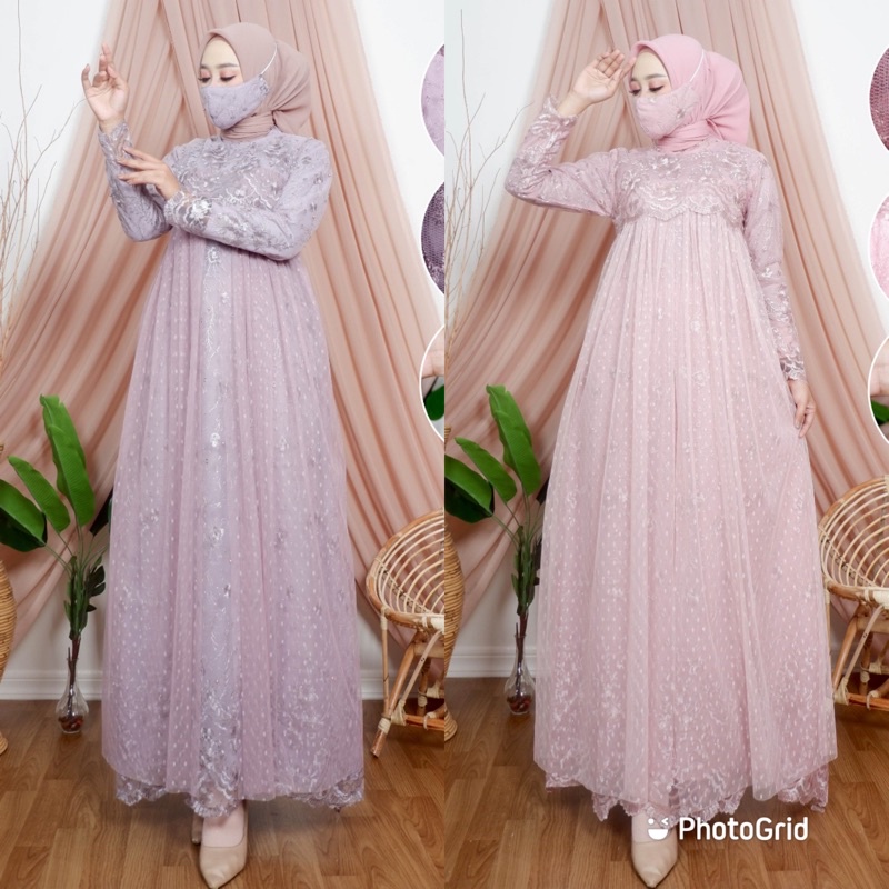 GAMIS TUTU AULIA/KEBAYA/KEBAYA GAMIS/KEBAYA TERBARU