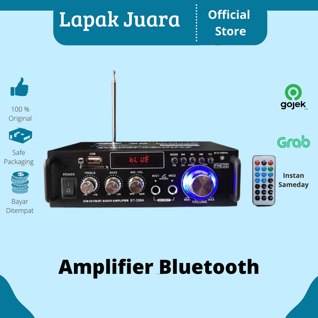 Amplifier Karaoke | Amplifier Karaoke Bluetooth | taffware Bluetooth EQ Audio Amplifier Karaoke Home