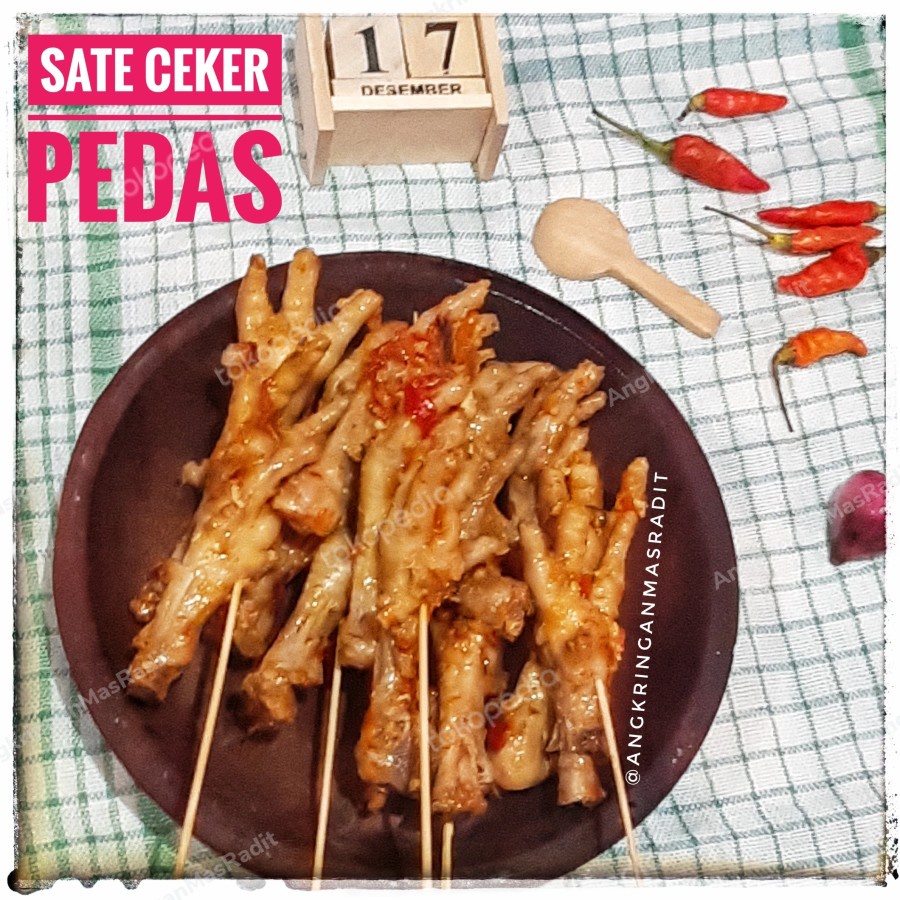 

Sate Ceker Pedas / Khusus Gojek
