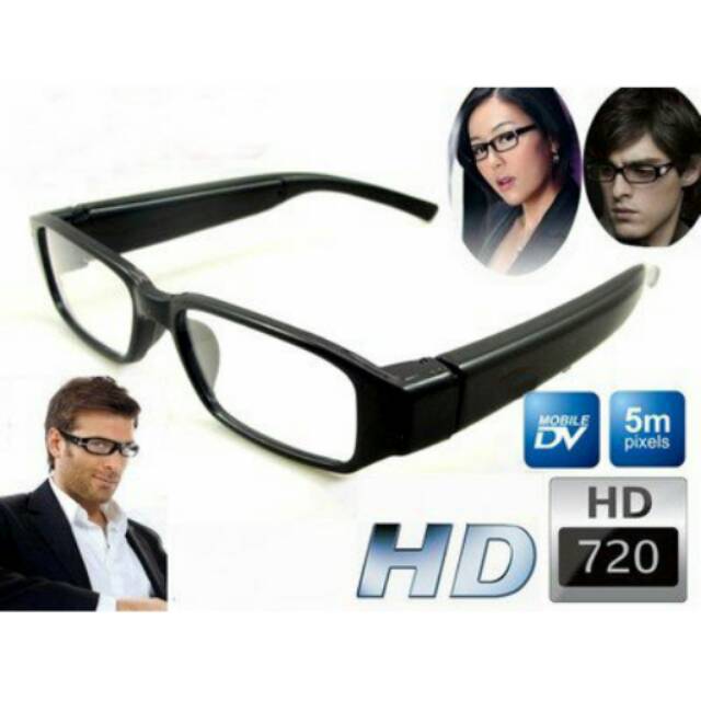 Spy Eyewear Glasses Camera Video Recorder HD 720P - OMCA1HBK