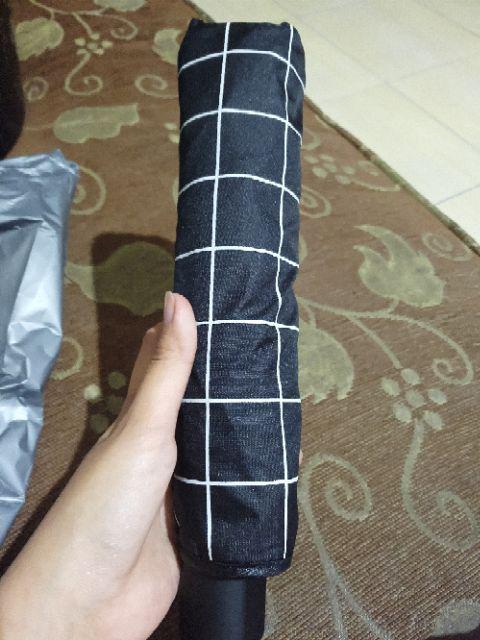Payung Lipat Motif Kotak P21